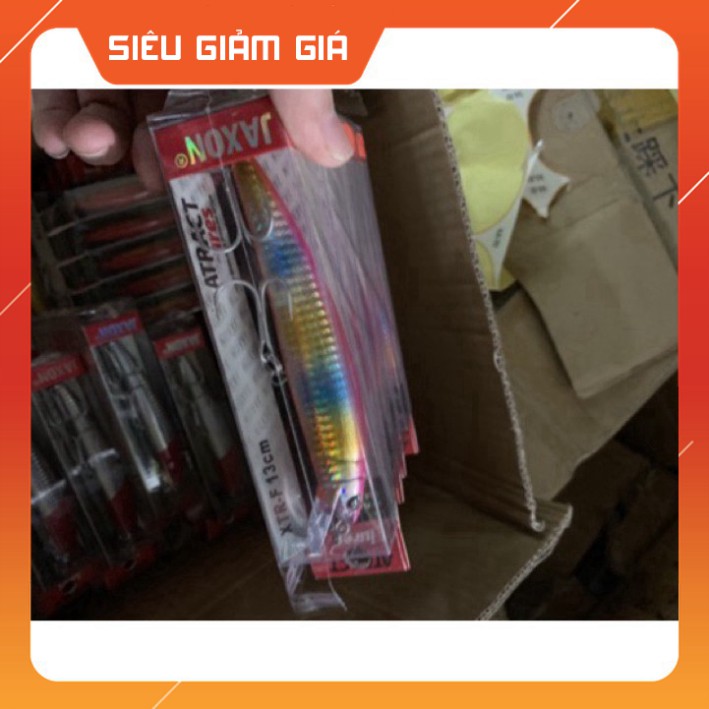 [Combo] [Combo] Mồi cá giả size 13cm 40g +13 cm 25g Mồi cá giả câu lure, câu biển, hồ lớn [Giá rẻ] [Giá rẻ]