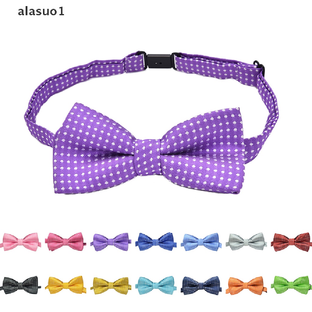 Vòng Cổ Thắt Nơ Có Thể Điều Chỉnh Dành Cho Thú Cưng alasuo1