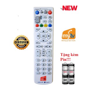 Mua Điều khiển đầu thu MyTV- Hàng tốt 100% Tặng kèm Pin