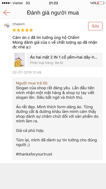 SẴN - Áo hai mặt 2IN1 cổ yếm+hai dây-halterneck+camisole (designedbyChấm)