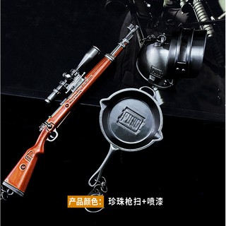 Mô Hình ComBo K98, Mũ 3, Chảo Pubg