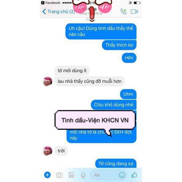 Tinh dầu sả chanh-Viện KHCN VN