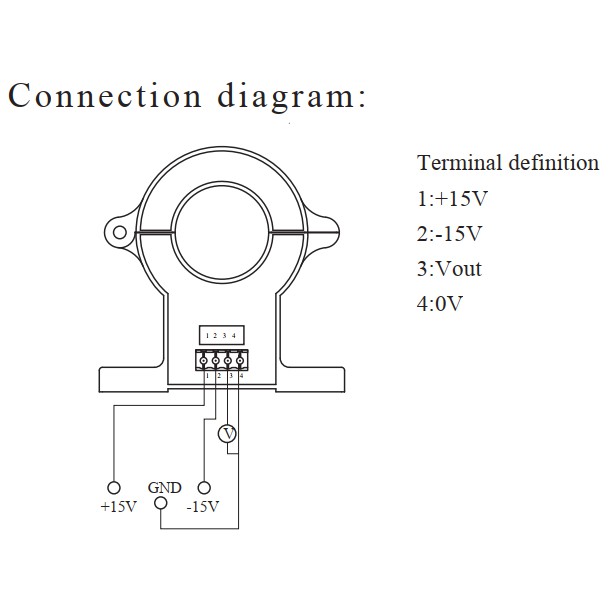 Cảm biến đo dòng HSTS21 Hall Sensor 100A - Hàng có sẵn