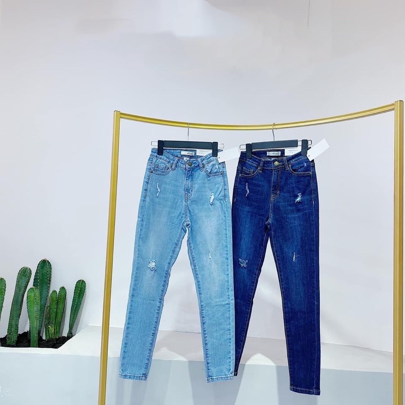 Quần Jean Skinny 9 tấc Xuất Chuẩn 3Đ