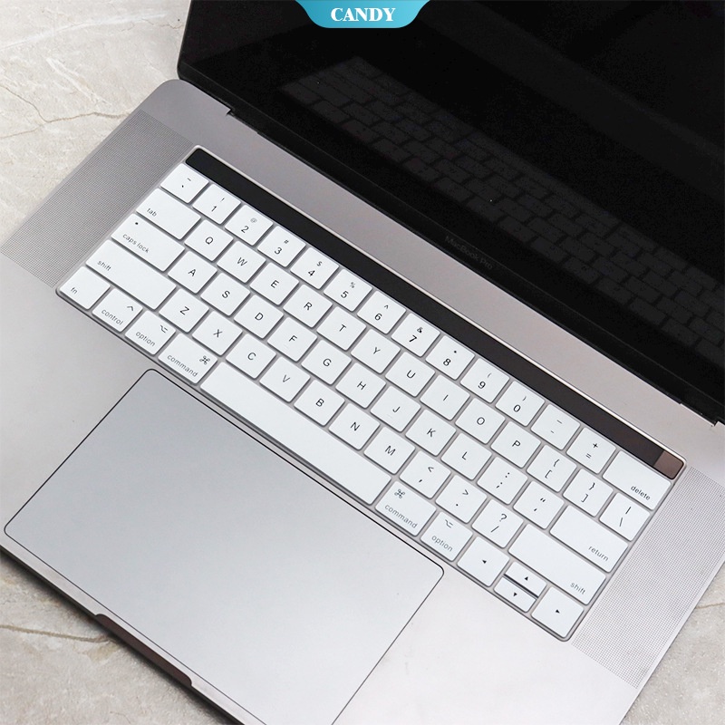 Phim bảo vệ máy tính xách tay silicone cho Apple Macbook Pro 13 15 A1706 A1989 A1706 A1990 Phim bàn 
