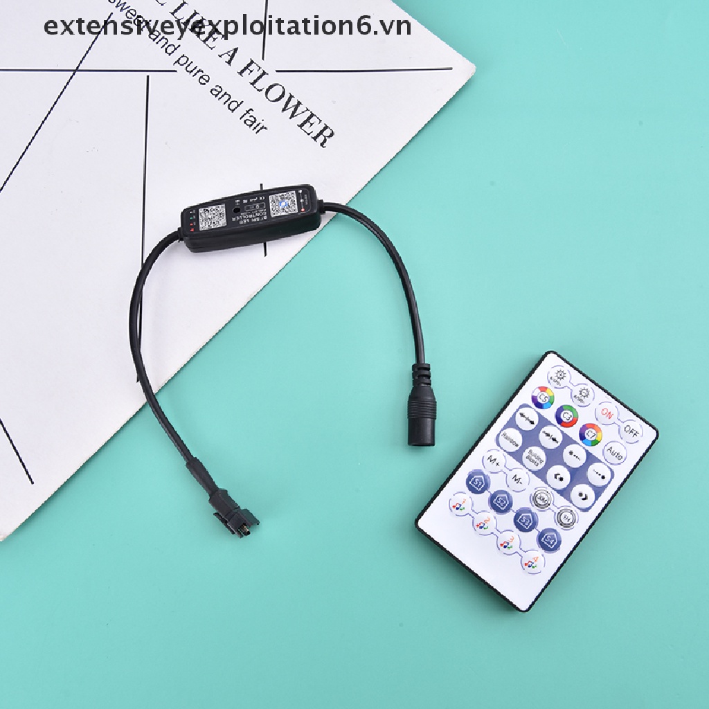 Bộ điều khiển bluetooth WS2812B tiện lợi dành cho dây đèn LED