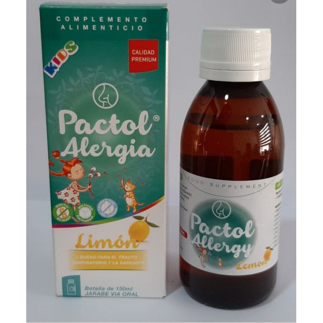 Siro ho Pactol Alergia Kids - giảm ho, long Đờm, Dịu Mát Họng