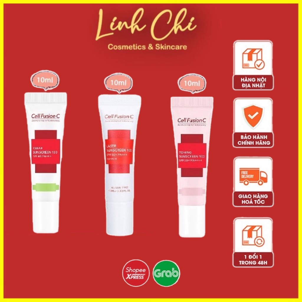 Kem Chống Nắng Cell Fusion C Mini 10ml