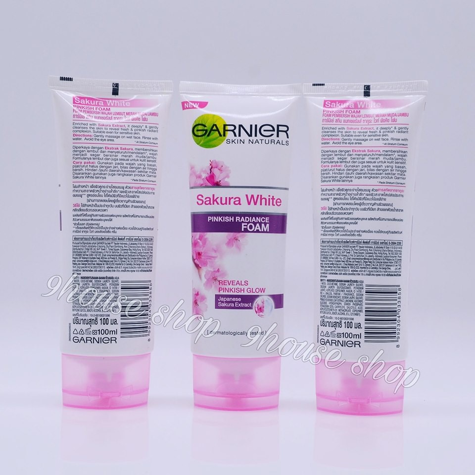 01 Sữa rửa mặt Garnier Thái Lan 100ml