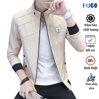 Áo khoác kaki nam đẹp thời trang mới nhất, áo khoác nam fashion ak13