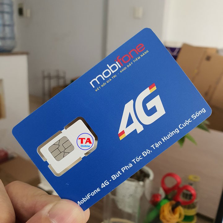 Sim 3G/4G Mobifone Không Giới Hạn Dung Lượng Tốc Độ Cao Trọn Gói 1 Năm
