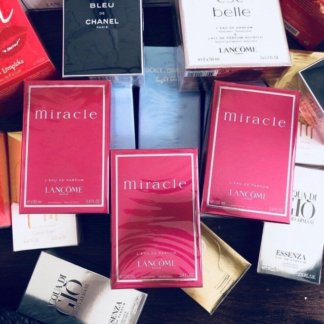 🌹 🌷NƯỚC HOA MIRACLE LANCOM chính hãng