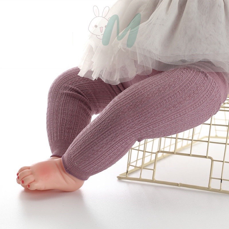 Quần tất len không bàn siêu mềm mại cho bé dưới 20kg shukemkids