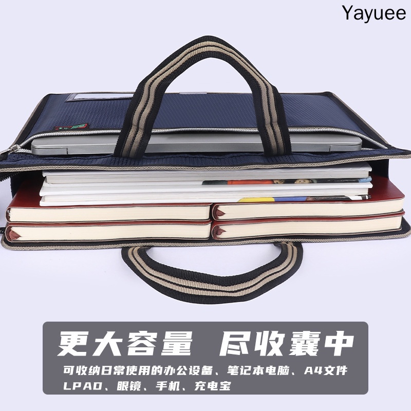 Bcyj010# Chất Lượng Cao Business Túi Vải Oxford Đựng Tài Liệu Chống Thấm Nước Di Động Tiện Dụng Cho Nam 2301