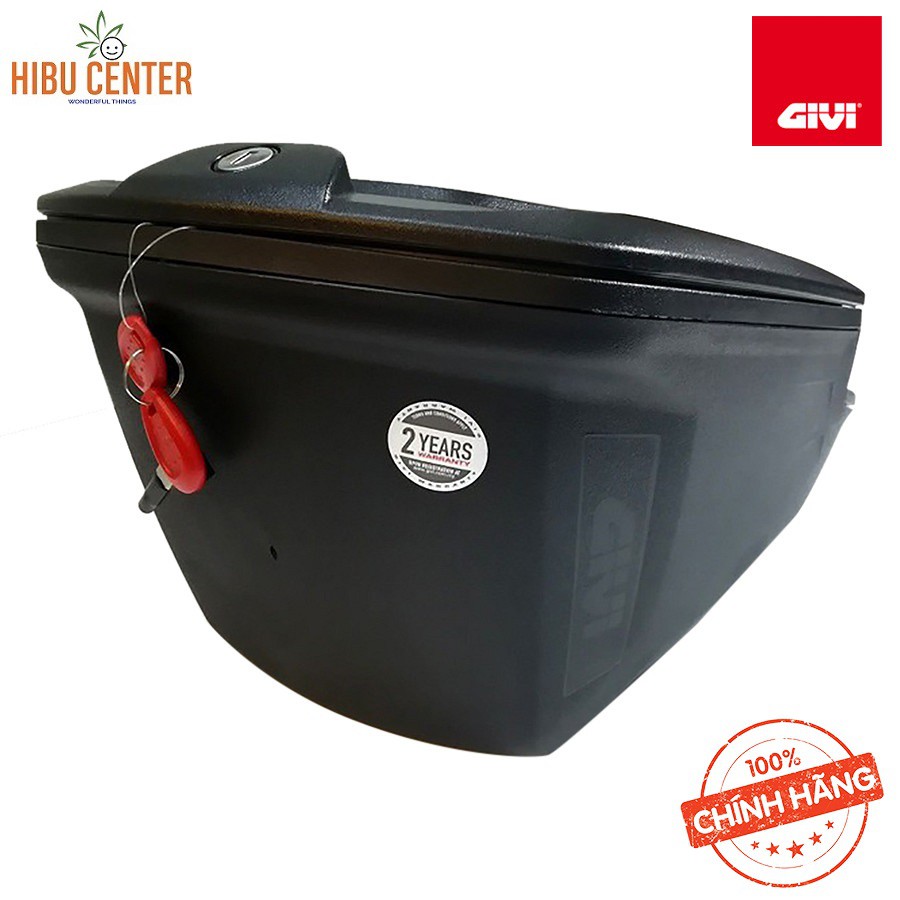 ( Tiện Dụng ) Thùng Giữa Givi G10N - 10 Lít | Nhỏ Gọn, Tiện Lợi, Bền Chắc | HIBUCENTER