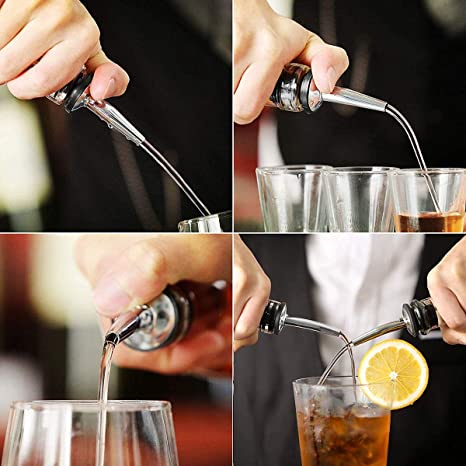 Đầu Vòi Rót Rượu Inox - Pourer Spout - Dụng Cụ Rót Rượu Chuyên Nghiệp