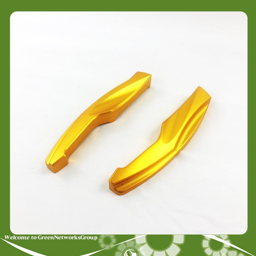 Tay dắt cảng sau nhôm CNC dành cho Exciter 150 GreenNetworks (màu vàng)