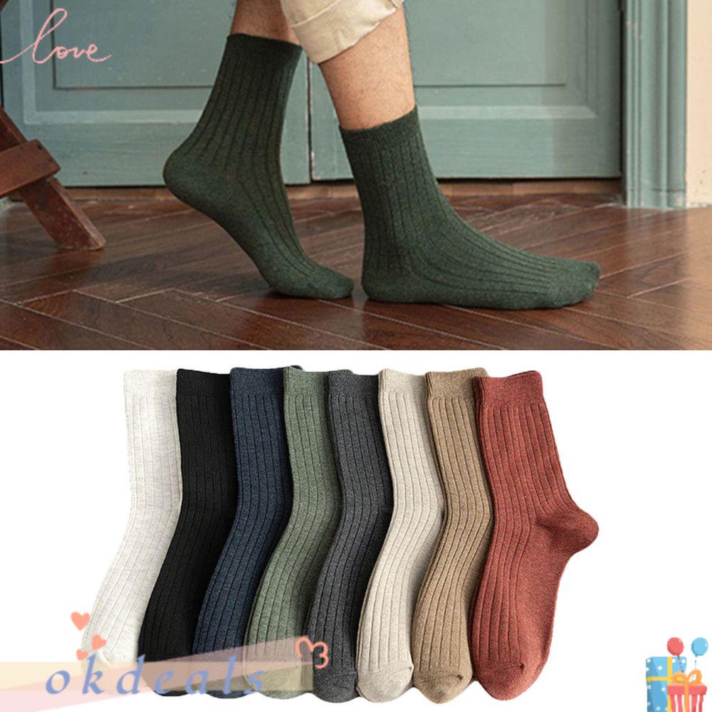 Vớ Cotton Mềm Không Đường May Thoải Mái Thời Trang Xuân Thu Cho Nam Và Nữ