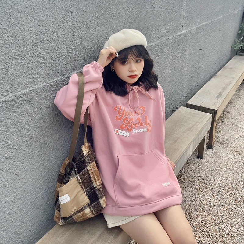 [Áo Hoodie Insane®] Lovely Hoodie - Pink | BigBuy360 - bigbuy360.vn