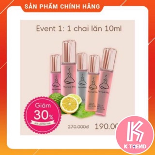 Nước hoa pinker bell korea mini 10ml