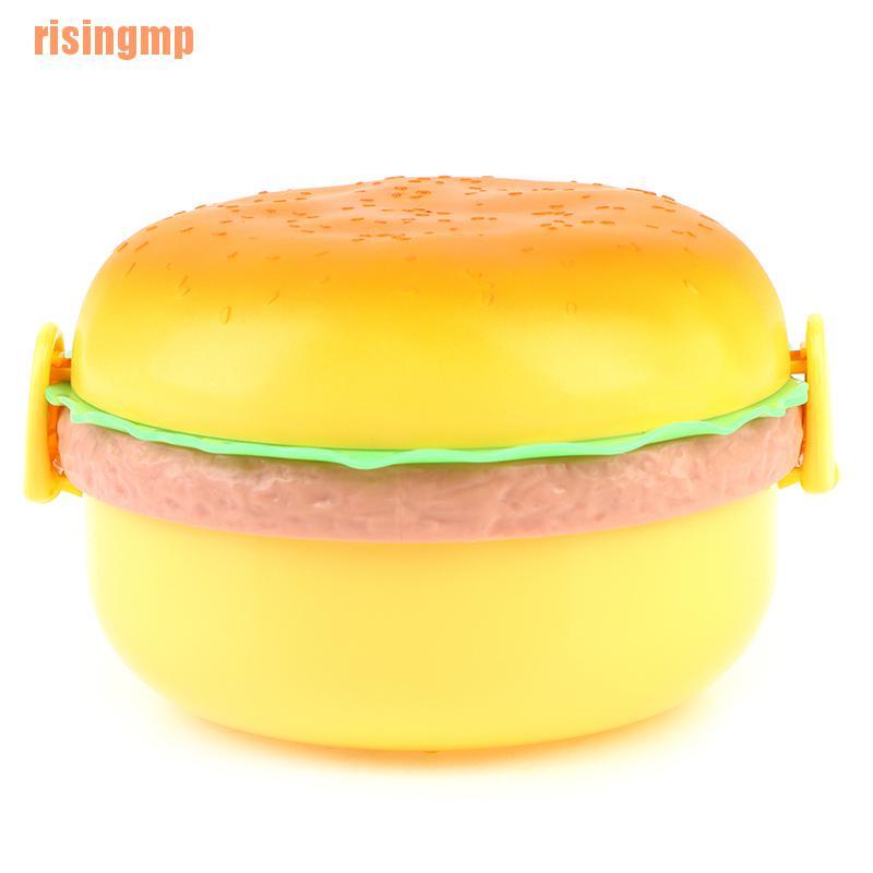 Hộp cơm thiết kế hình hamburger