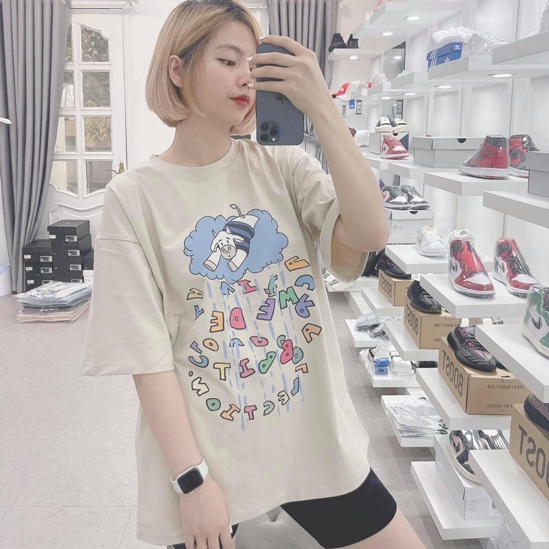 Áo phông ᗩᗪᒪᐯ bò