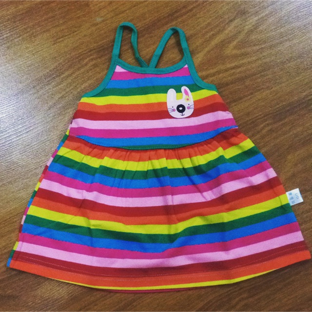 Váy 2 dây mùa hè dành cho bé 0-2 tuổi