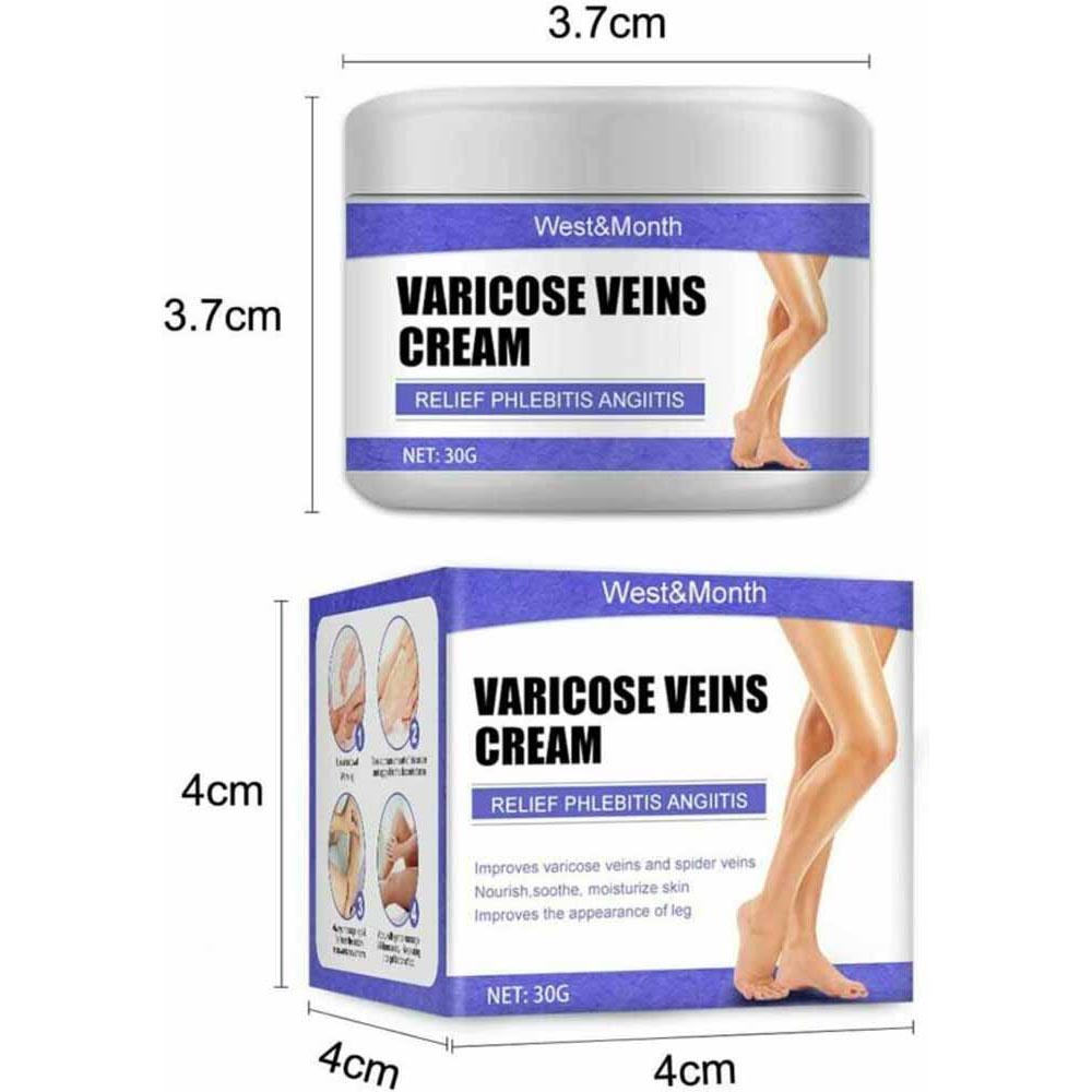 Vein Care Fading Cream Varicose Veins Cream for Legs Veins Herbal Ointment