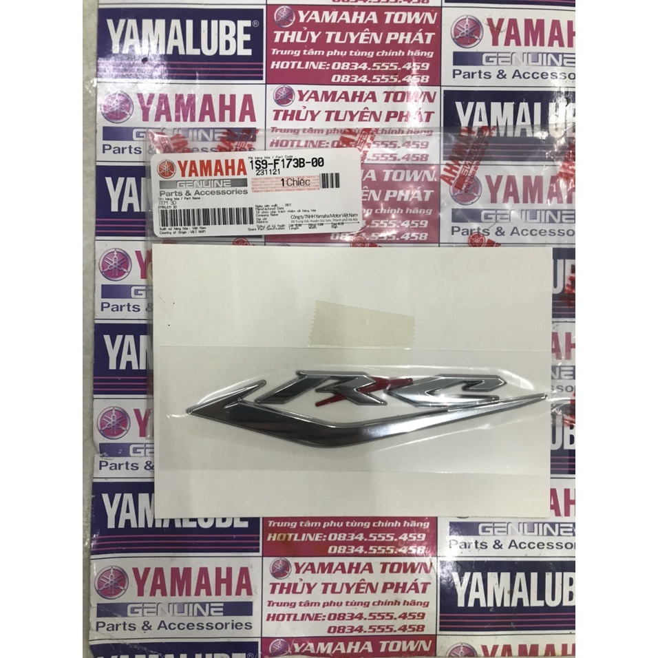 Tem 3D nổi 1S9F173B chính hãng yamaha