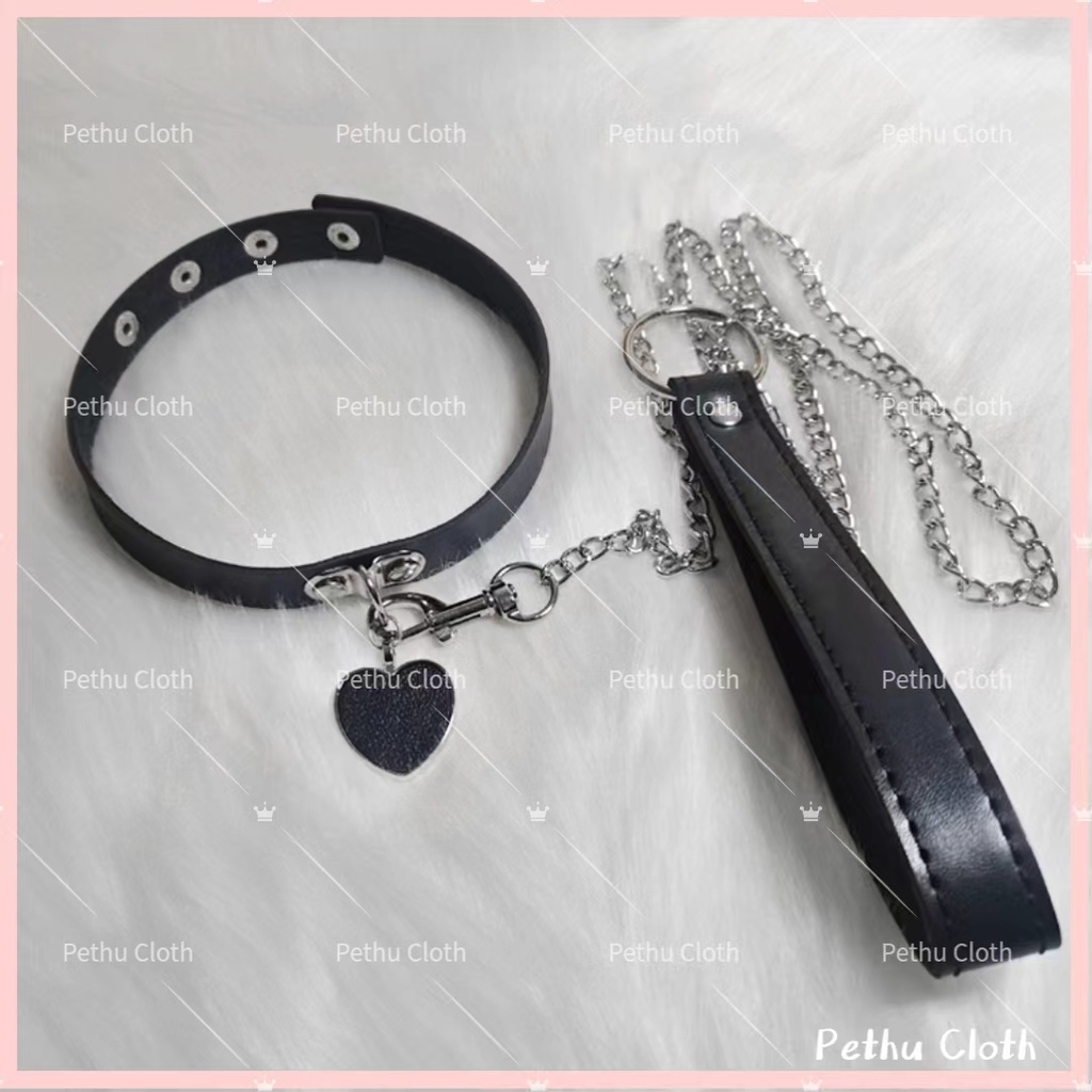 Vòng cổ dây choker xích vàng Cosplay sexy--Có thể kết hợp với bất kì váy ngủ nào của shop--OldGL