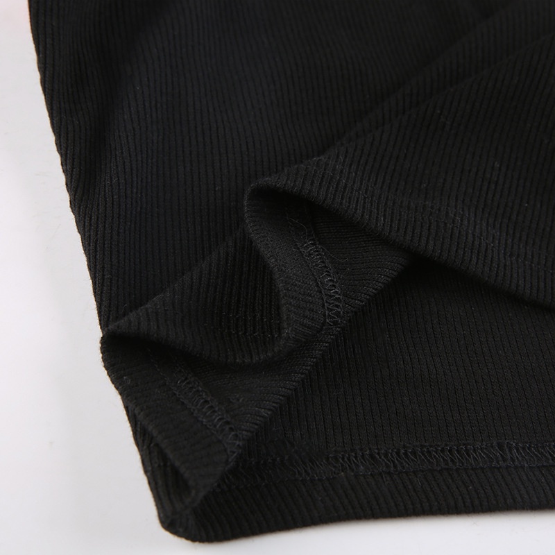 [Augustcloth] Áo croptop khoét ngực không tay phong cách Hàn Quốc