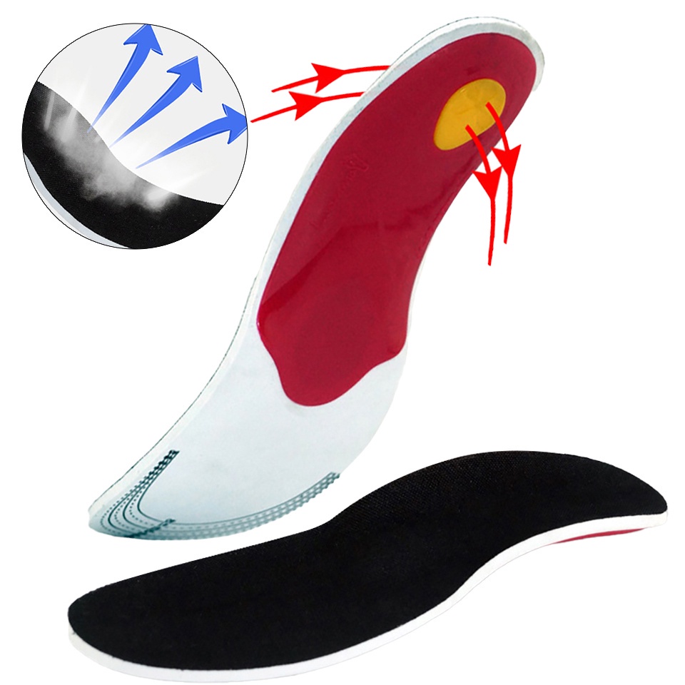Miếng Lót Giày Thoáng Khí Chống Trượt Thấm Hút Mồ Hôi Cho Nam Và Nữ