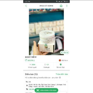 Kem Body trắng da cao cấp