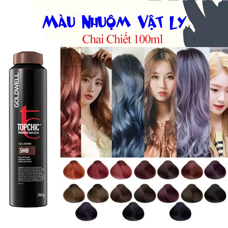 THUỐC NHUỘM TÓC MÀU VẬT LÝ MÀU NHUỘM THỜI TRANG KHÔNG TẨY TẠI NHÀ GIÁ RẺ