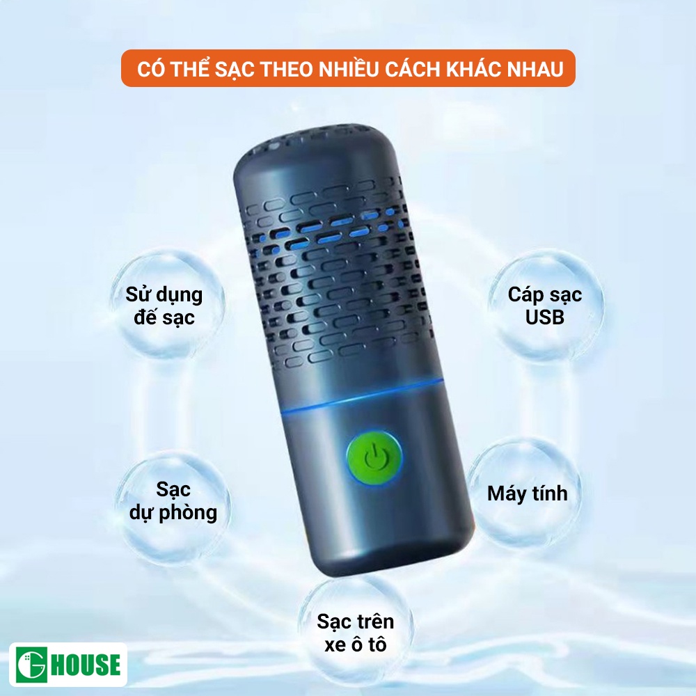 Máy Khử Trùng Thực Phẩm G-House, Tiệt Trùng Rau Củ Hoa Quả Loại Bỏ Vi Khuẩn