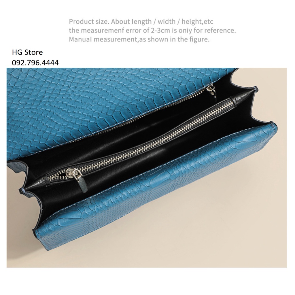Túi Xách Nữ Da Bò Cao Cấp(Da Thật  100%) Túi Xách Đeo Chéo Đeo Vai Size 23.5cm FullBox Đầy Đủ Túi Vải, Bill