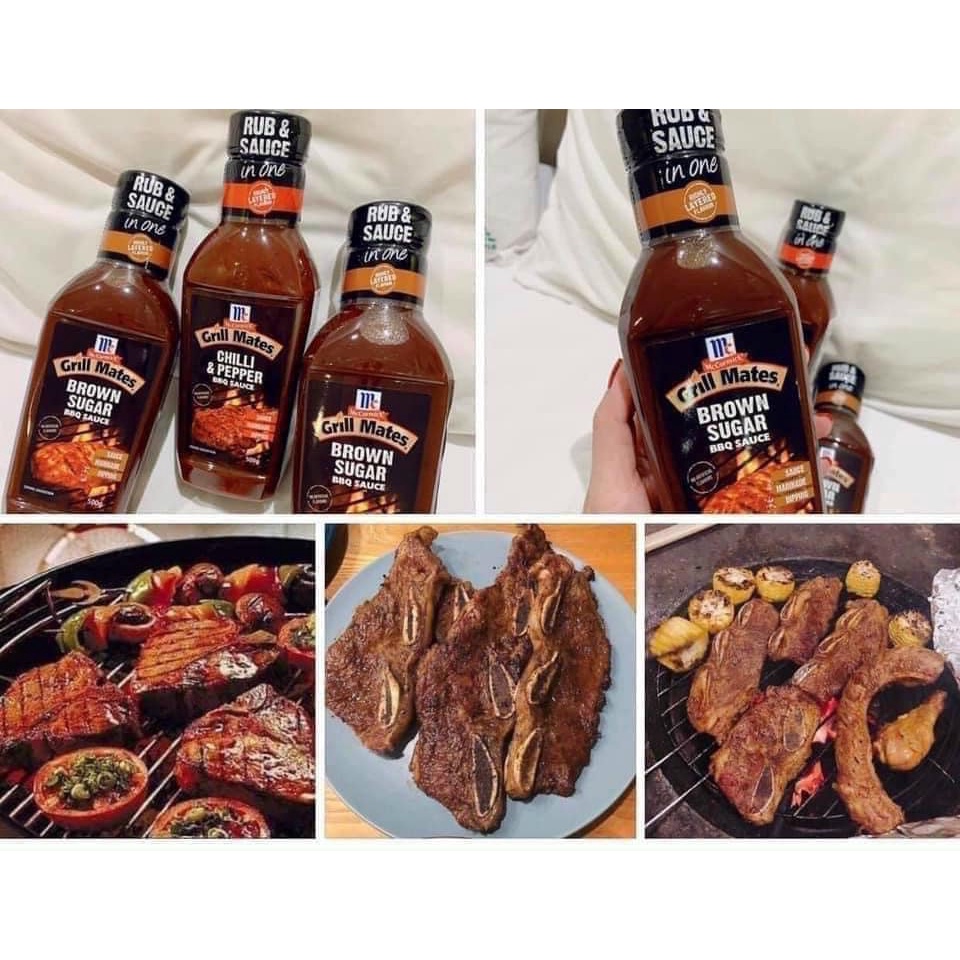 Sốt Ướp BBQ MCCormick Grill Mates 500gr