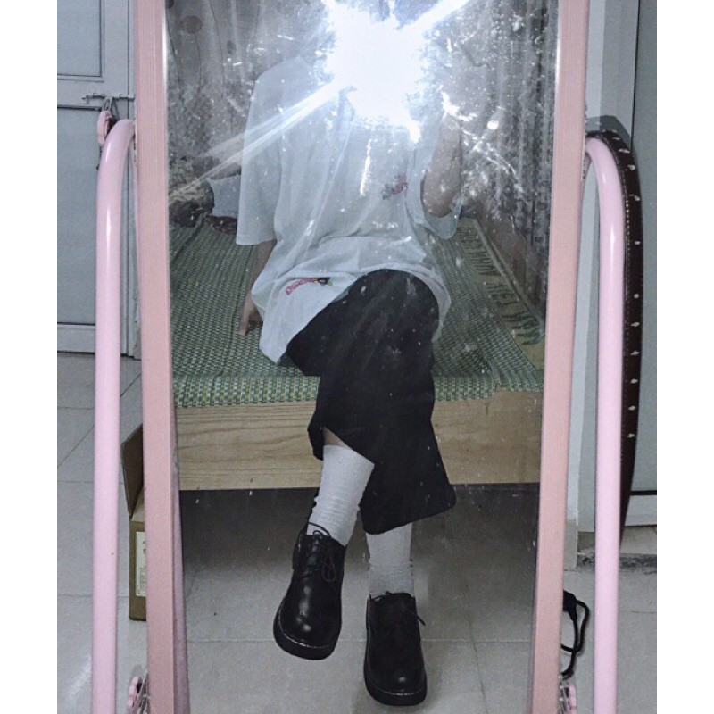 Giày Da trơn Vintage Nữ( Có ảnh thật ) | BigBuy360 - bigbuy360.vn