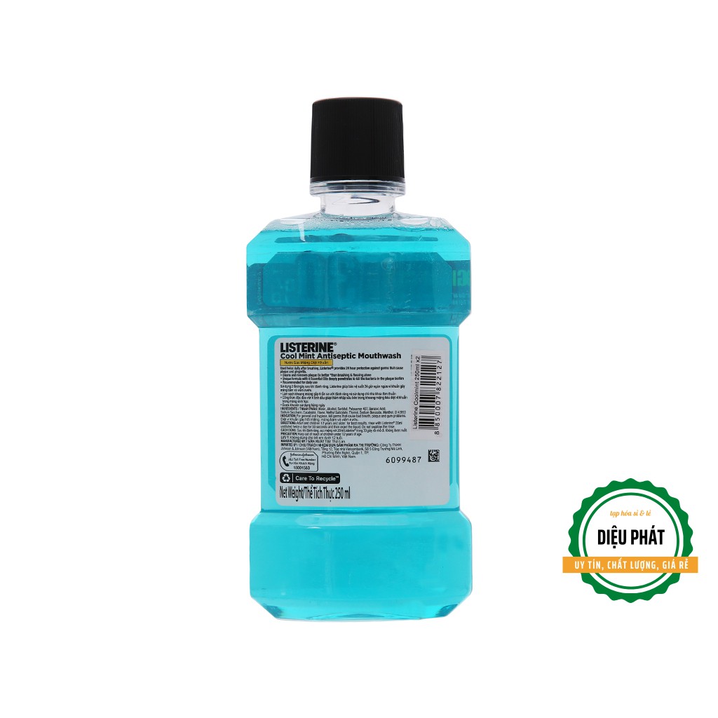 ⚡️ Nước Súc Miệng Listerine Cool Mint 250ml