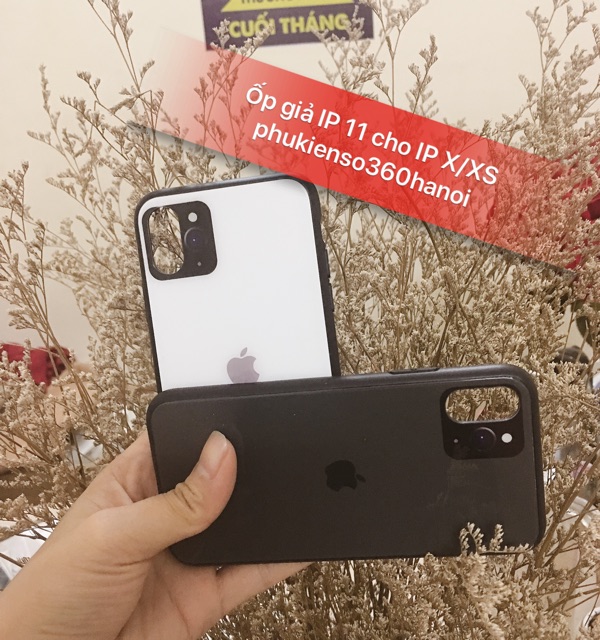 Ốp Lưng Biến IPhoneX/Xs/XSmax Thành IPhone 11Pro/ IP 11 Pro Max CỰC HÓT