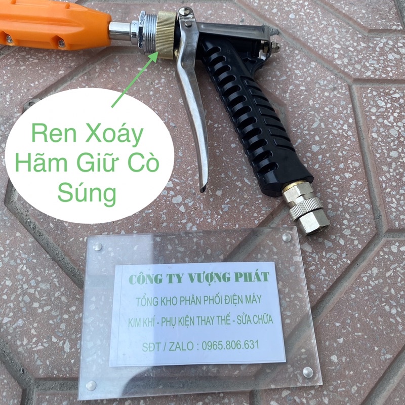 SÚNG PHUN THUỐC SÂU CAO CẤP - SÚNG XỊT RỬA XE TĂNG ÁP