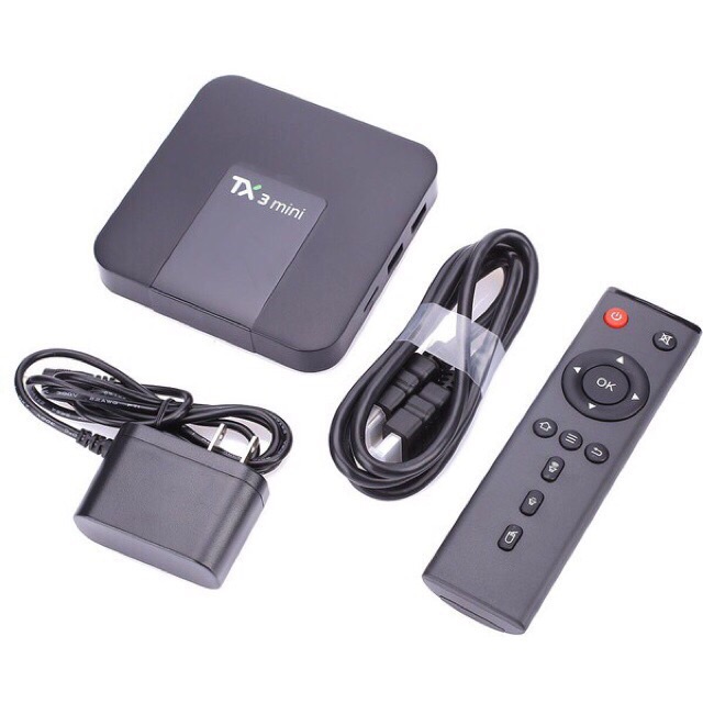 Đầu Android tv box TX3 Mini Plus Nâng Cấp Có RAM 2G + S905W2, Rom 16G, wifi 2.4gh, sủ dụng phân mền ATV 11 bản 2022