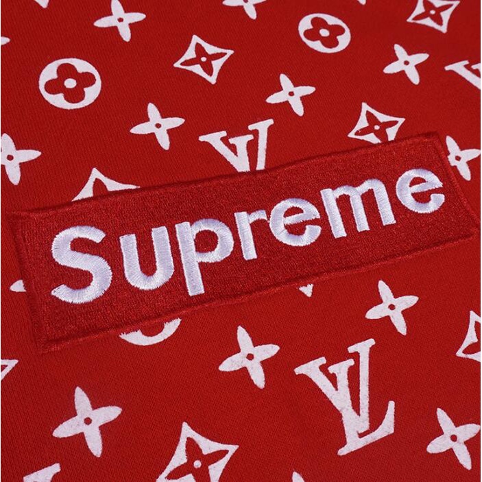 Áo Hoodie SUP L-V Chất Liệu Cotton Thêu Họa Tiết Thời Trang Cho Nam Nữ