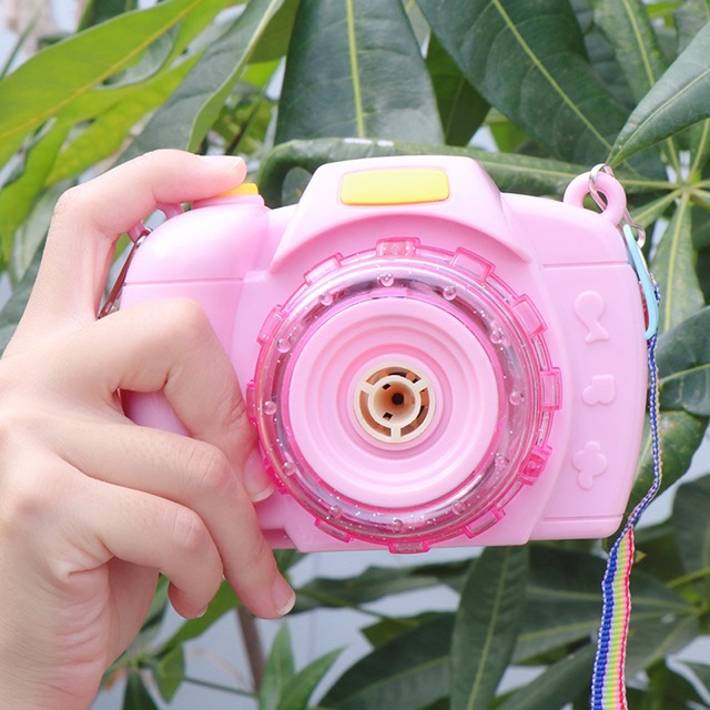 Máy ảnh bong bóng bubble camera đồ chơi cho bé
