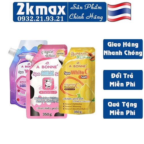 Muối Tẩy Tế Bào Chết Sữa Bò A Bonne Spa Milk Salt Chính Hãng