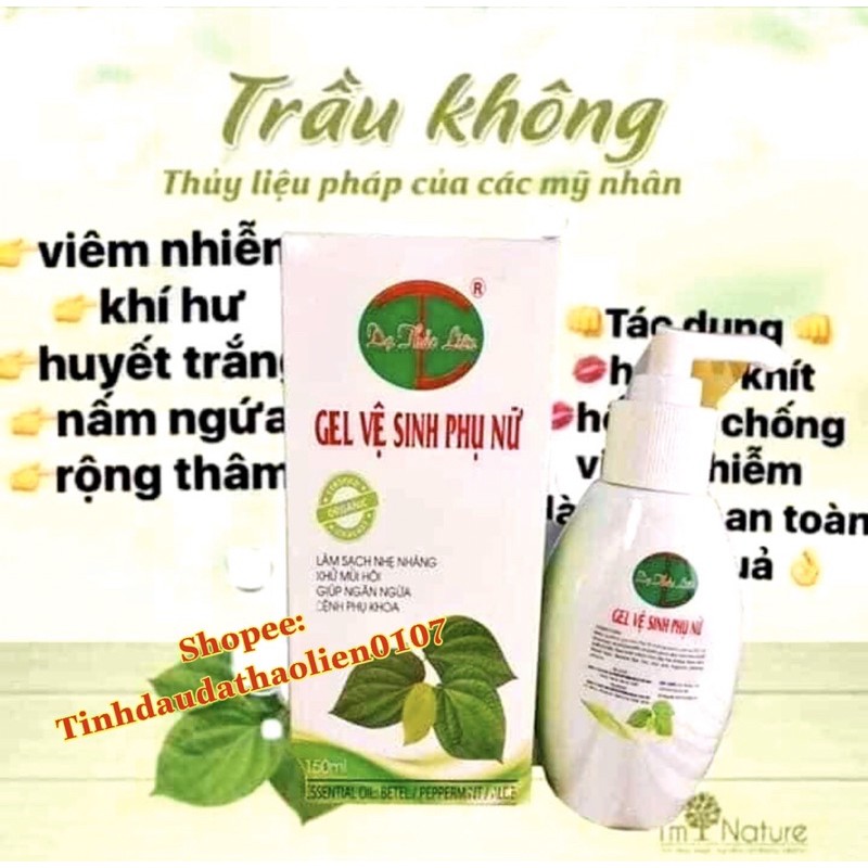 Dung dịch vệ sinh phụ nữ, gel vệ sinh phụ nữ Dạ Thảo Liên