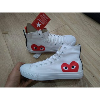 Giày Cv CDG Play Heart trái tim