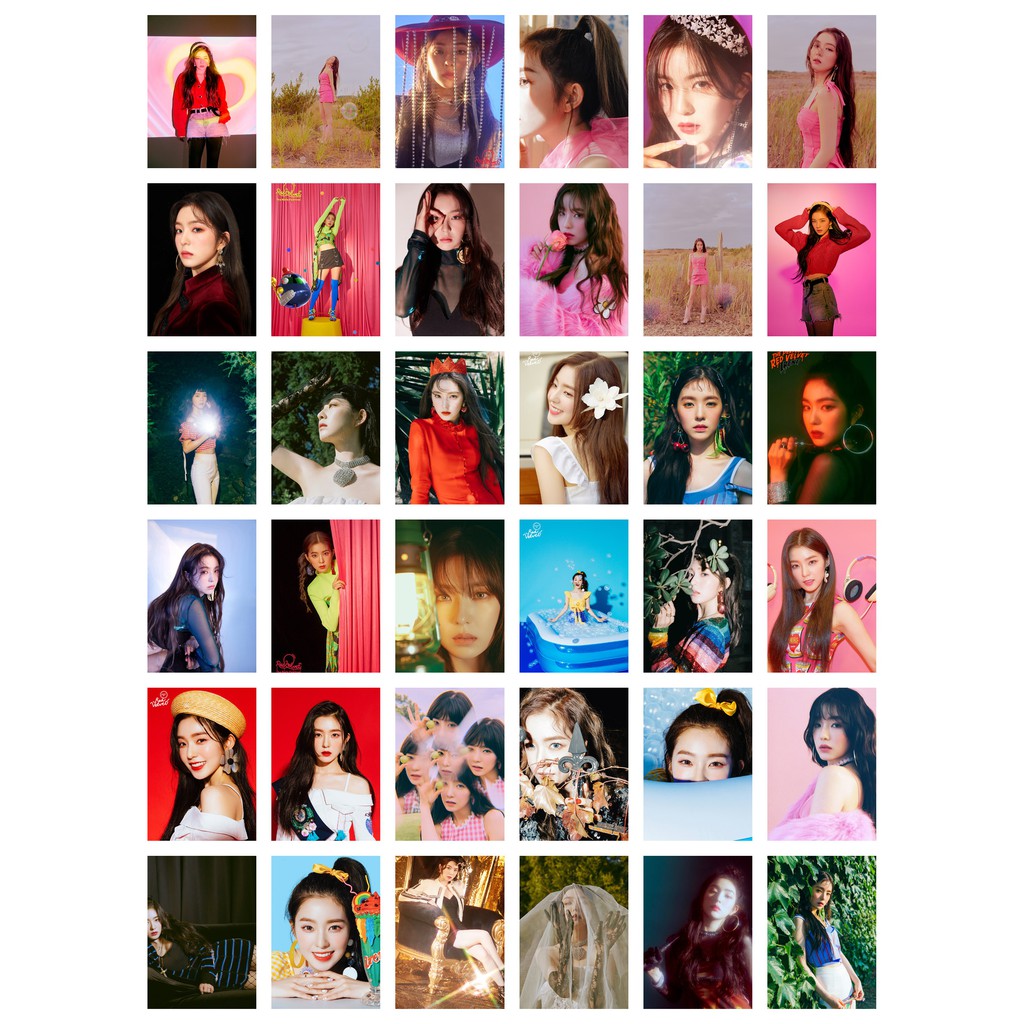 Lomo card 72 ảnh thành viên Red Velvet - IRENE concept