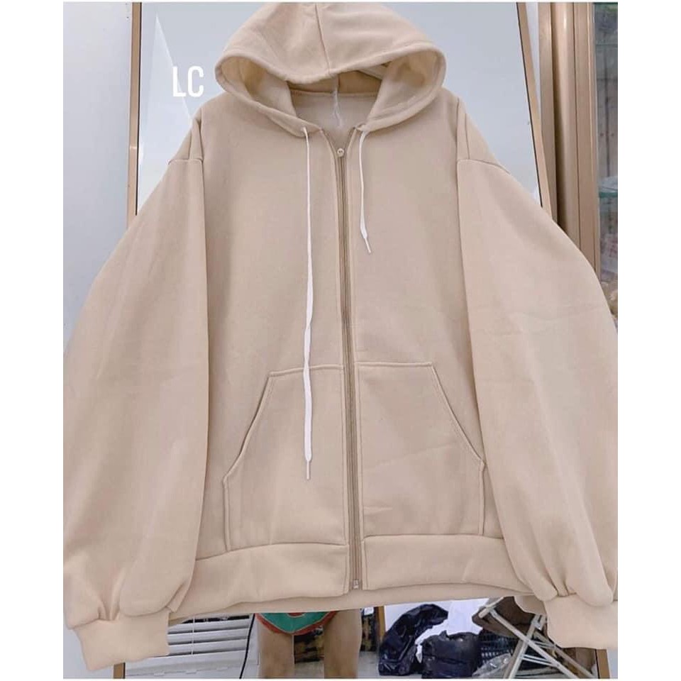 ÁO KHÓA MŨ UNISEX EGYPTIAN mũ 2 lớp chất nỉ ngoại cao cấp