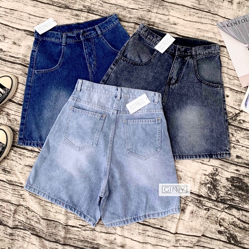 QUẦN SHORT JEAN KI03 | Thời Trang | Phong Cách | GinHouse Shop